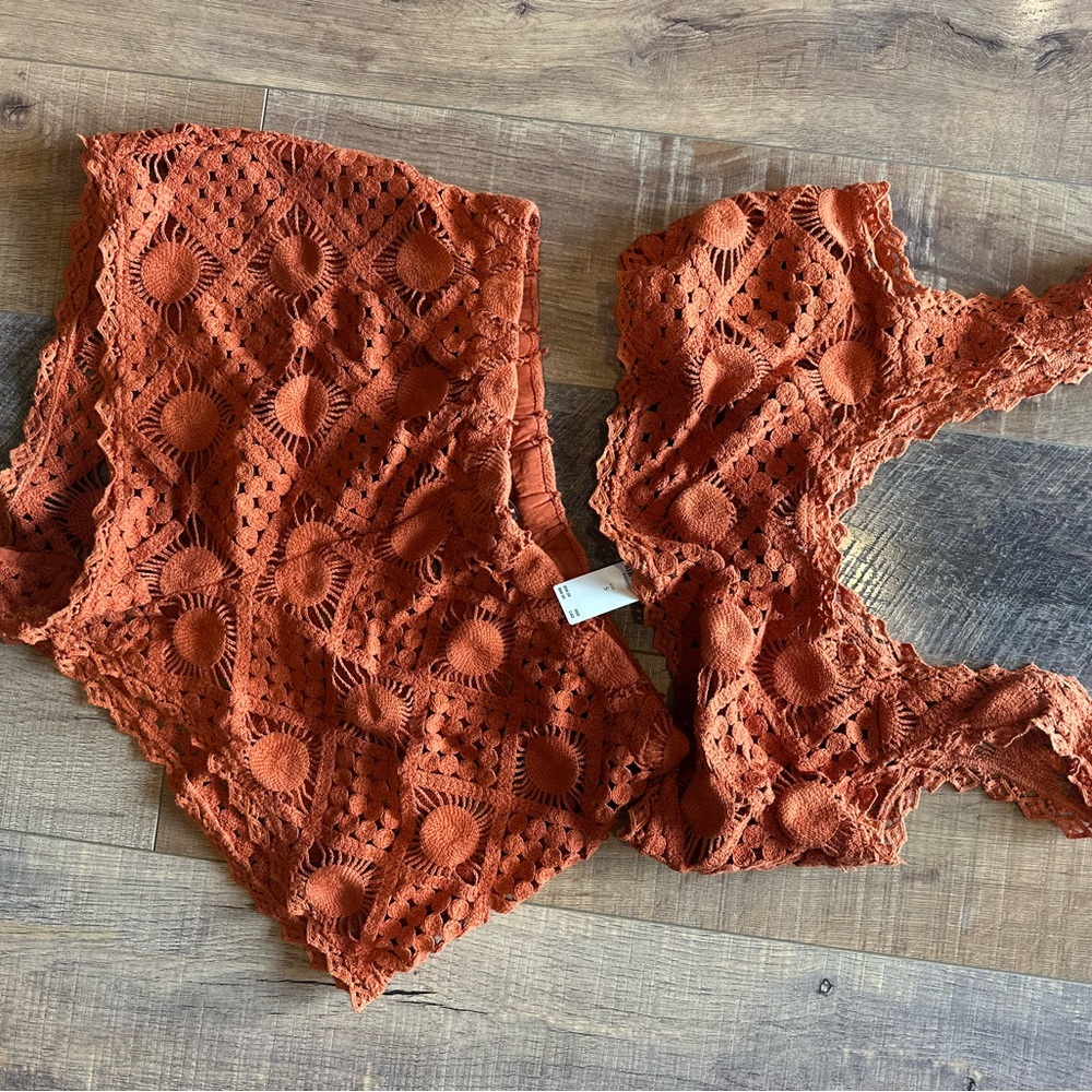Anthropologie swim cover up set NWT - Medium